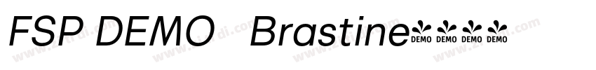 FSP DEMO   Brastine字体转换